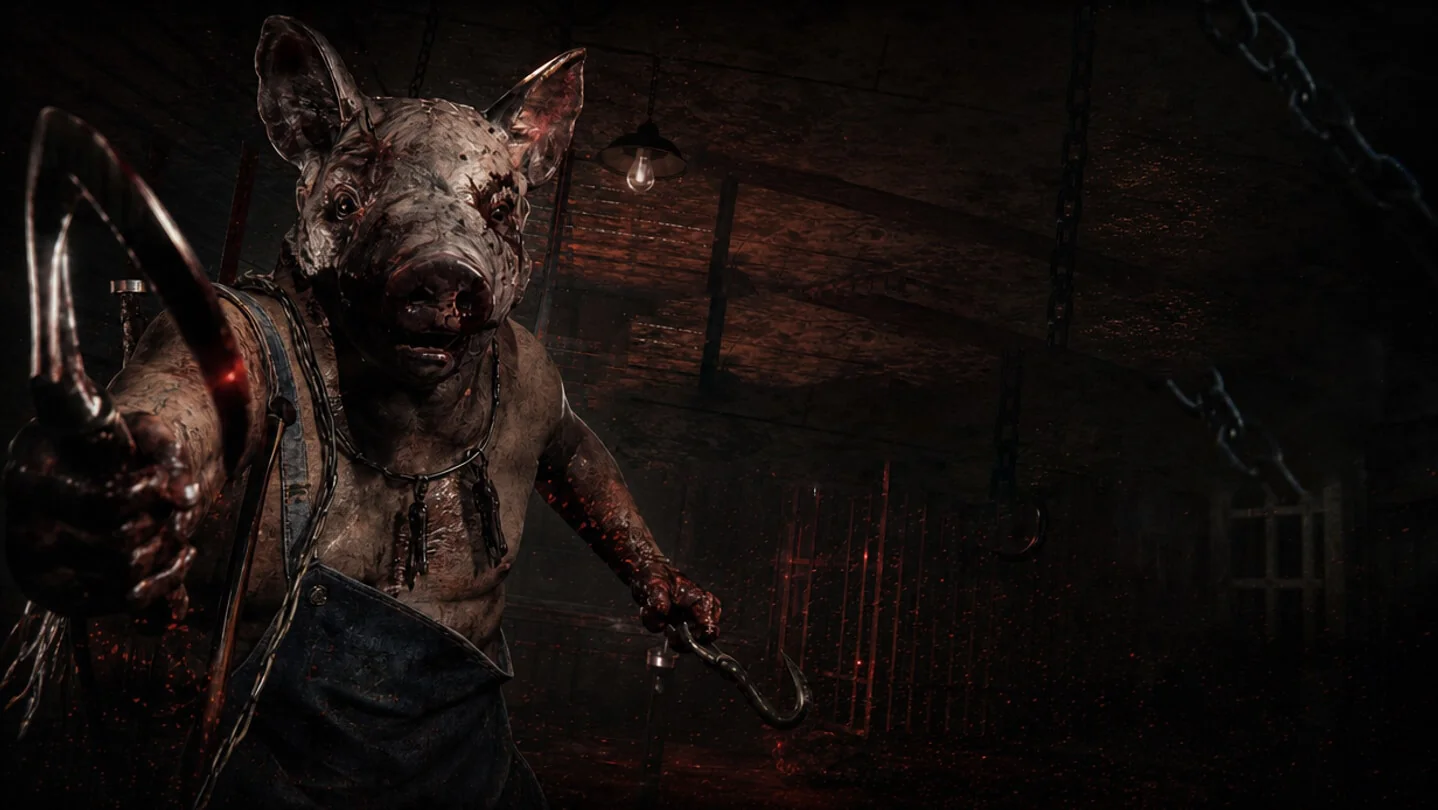A masked creature from Severance.